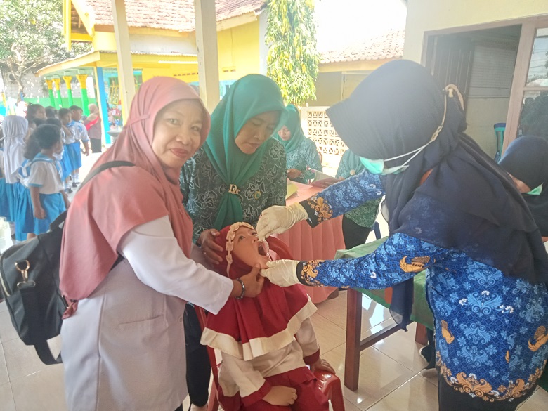Vaksinasi Tahap 2 Polio Desa Sumberbening